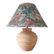 Lampe terre cuite années 60