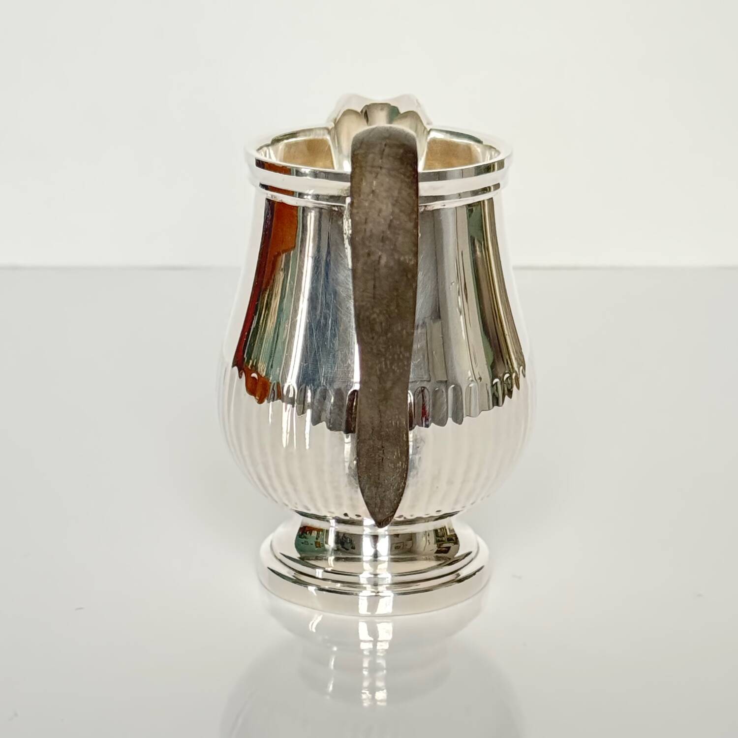 Christofle Gallia silver-plated milk jug and jug, 1920s