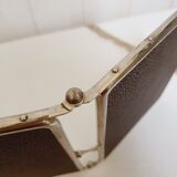 Mirror barber triptych beveled