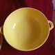 Soupière en faience jaune "vintage"