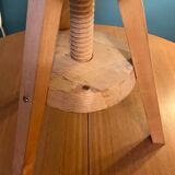 Tabouret tripode en pin année 90