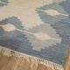 Scandinavian carpet "rollakan" in wool 1960
