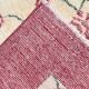 Beige & Burgundy Bordered  Floral Turkish Rug, Neutral Wool Rug, 194x290 Cm