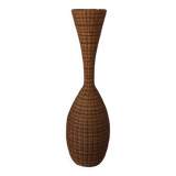 Large wicker vase