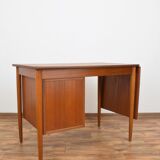 Mid-century Danish teak extendable desk, 1960s