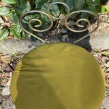 Small chamber chair in gold gold fine metal