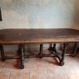 solid oak table