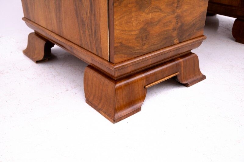 Art Deco office set from the 1930s, Poland. After renovation.