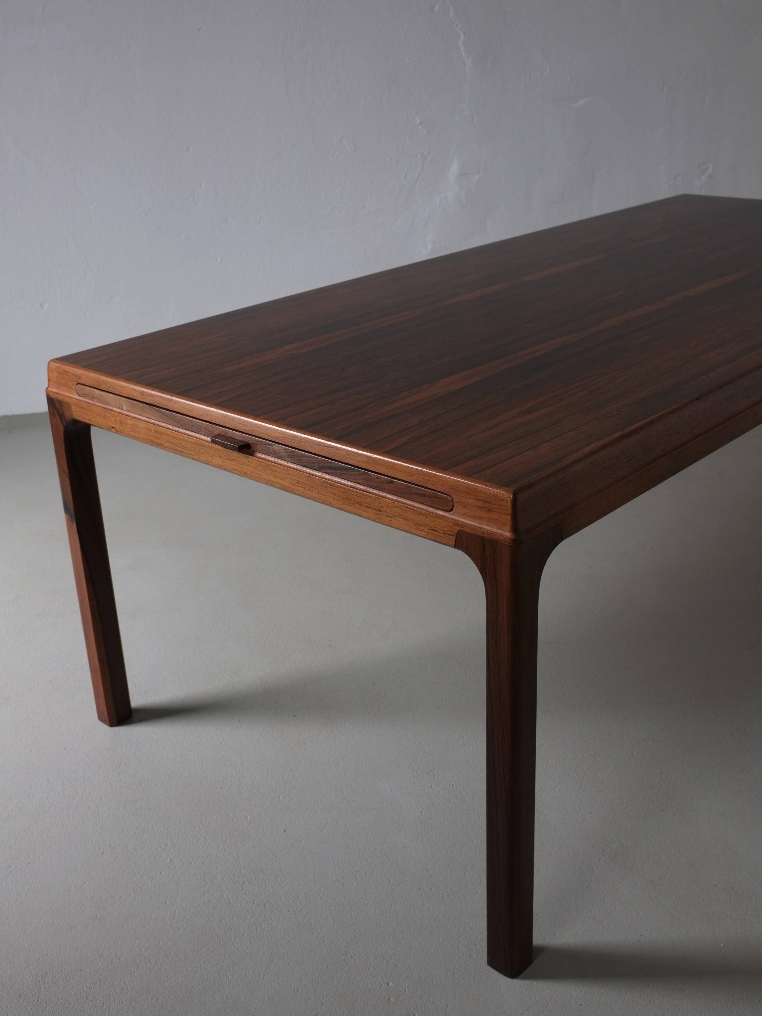 Johannes Andersen rosewood coffee table | Denmark | 1960s