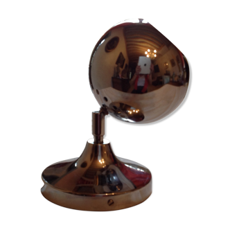 Orientable chrome sconce, 70s