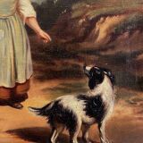 Oil on canvas 19th century After Auguste Delacroix (1809-1868)