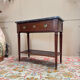 Console en acajou de style louis xvi xix eme siècle