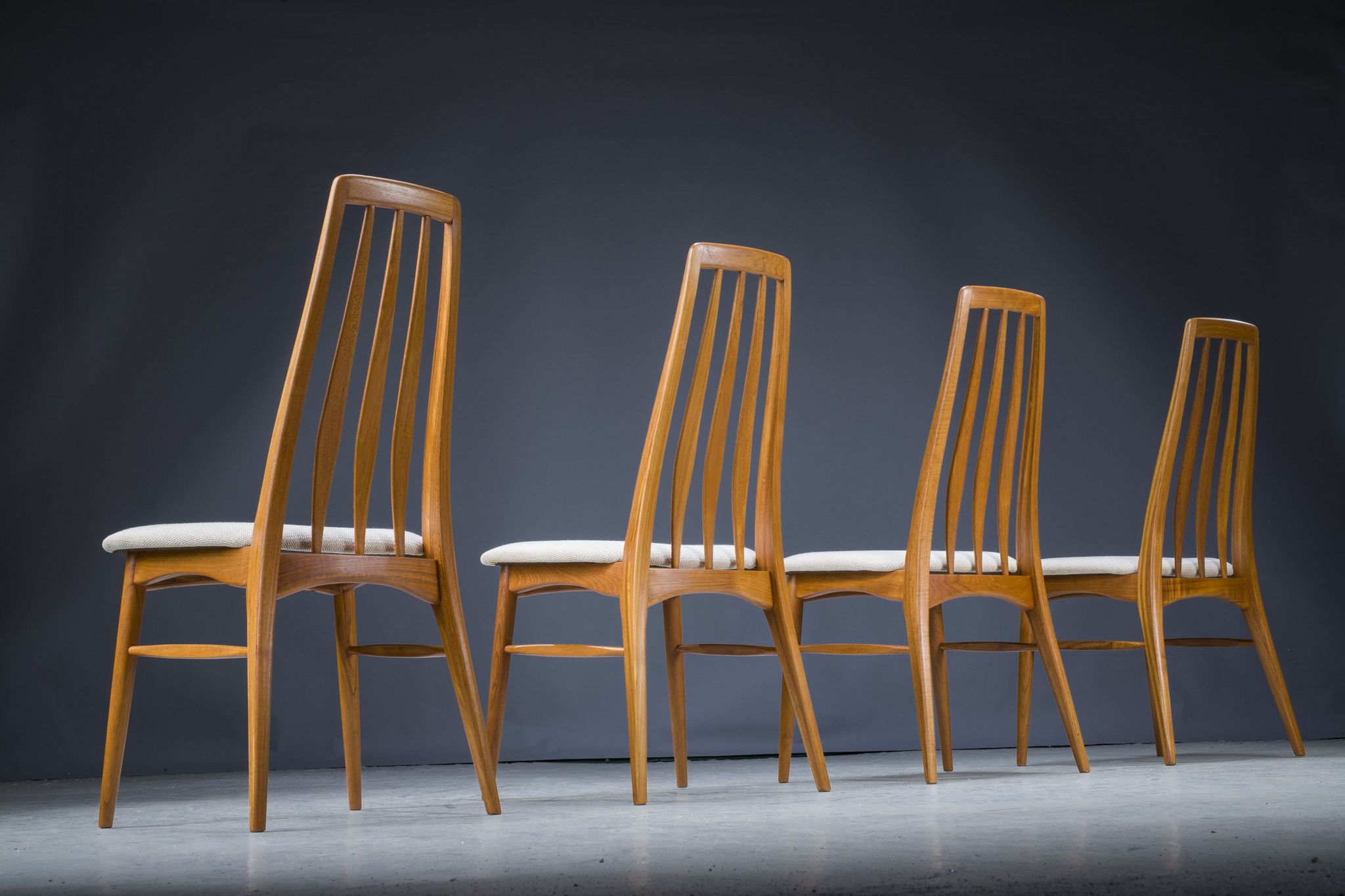 Eva chairs by Niels Koefoed for Koefoed Hornslet, 1960