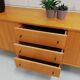 Mid-century vintage enfilade lowboard wall cabinet