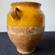 Old pot confit / fat glazed terracotta yellow southwest France