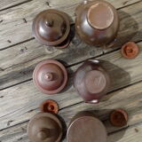 Norman pottery bowls and cups