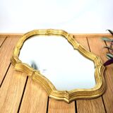 Small gilded mirror baroque 1960