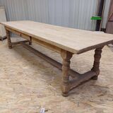 Table de ferme en chêne