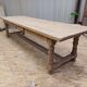 Oak farm table