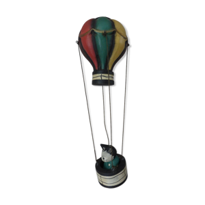 Montgolfière en bois