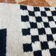 Handmade decorated Berber rug 250cm x 150cm