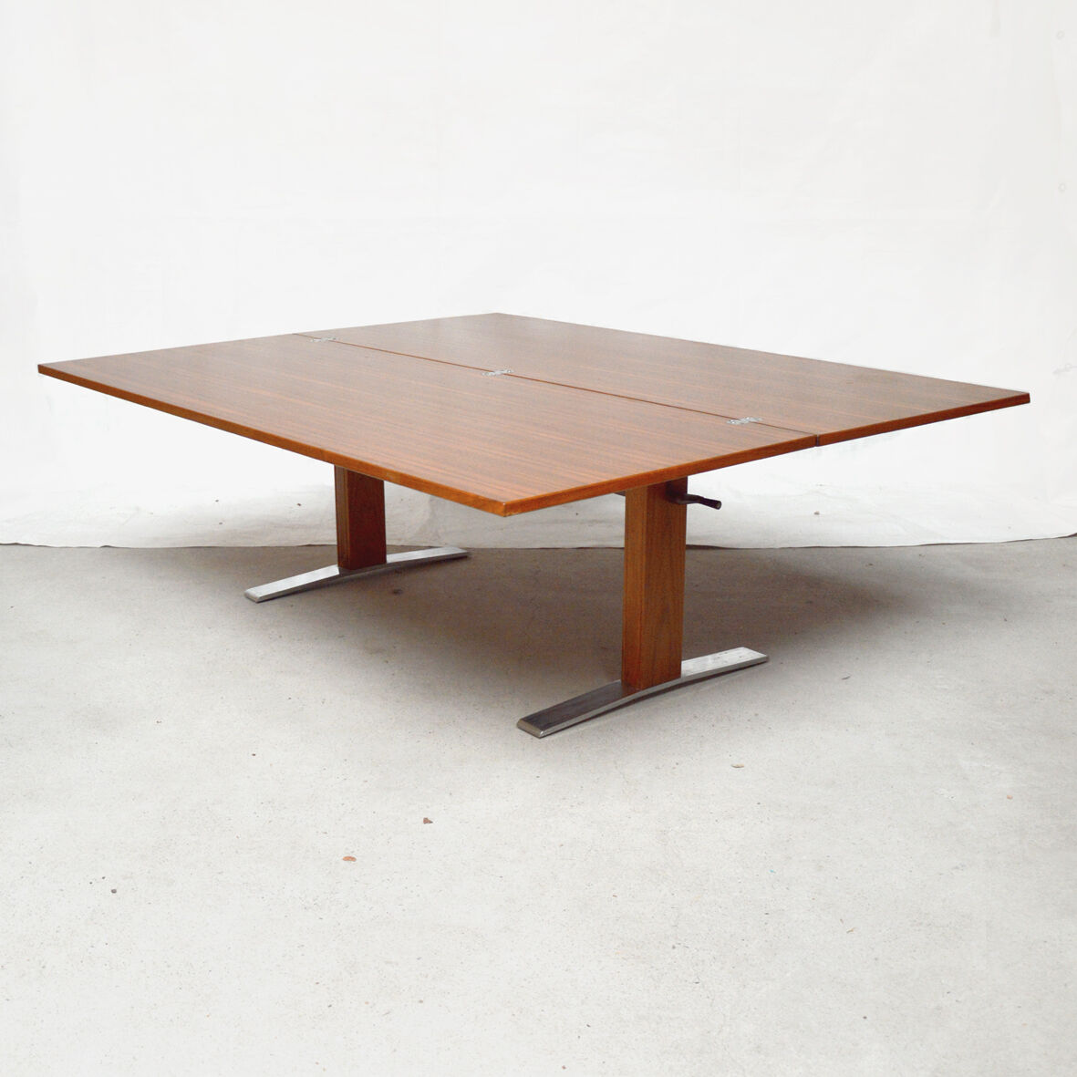 Flexible modernist coffee table, 1960
