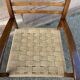 Fauteuil vintage en bois et corde, 1960