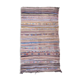 Tapis kilim boucherouite tissu 147x241cm