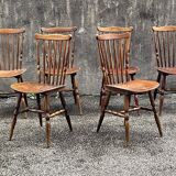 Set of 6 Baumann bistro chairs