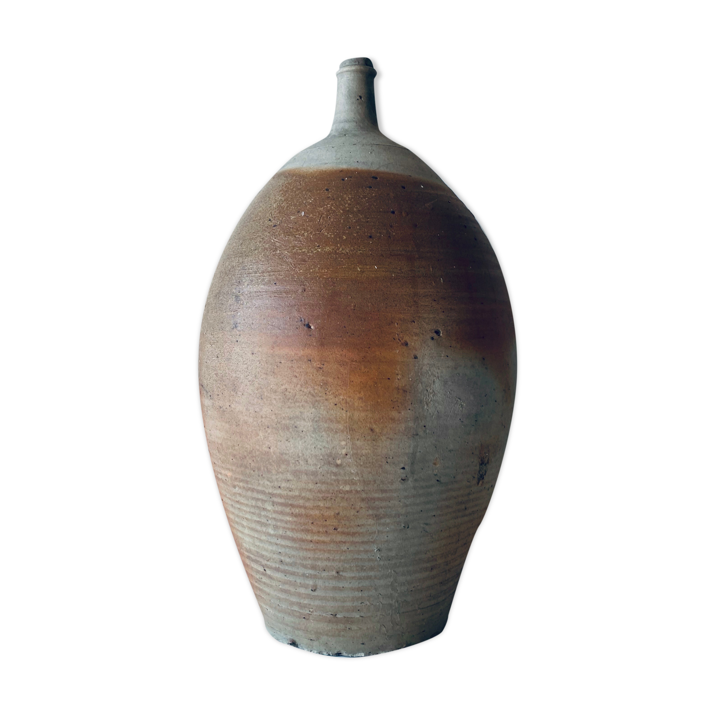Very large old sandstone jar
