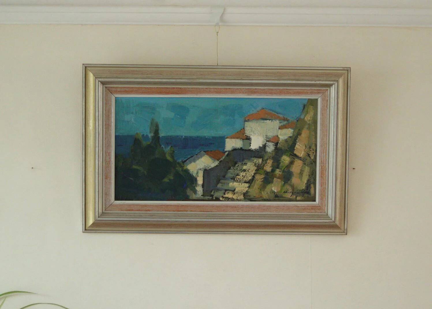 "Coastal Village" by Bengt Hillgrund