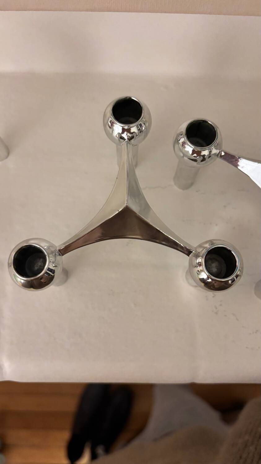 Set of 4 Stoff de Nagel candle holders