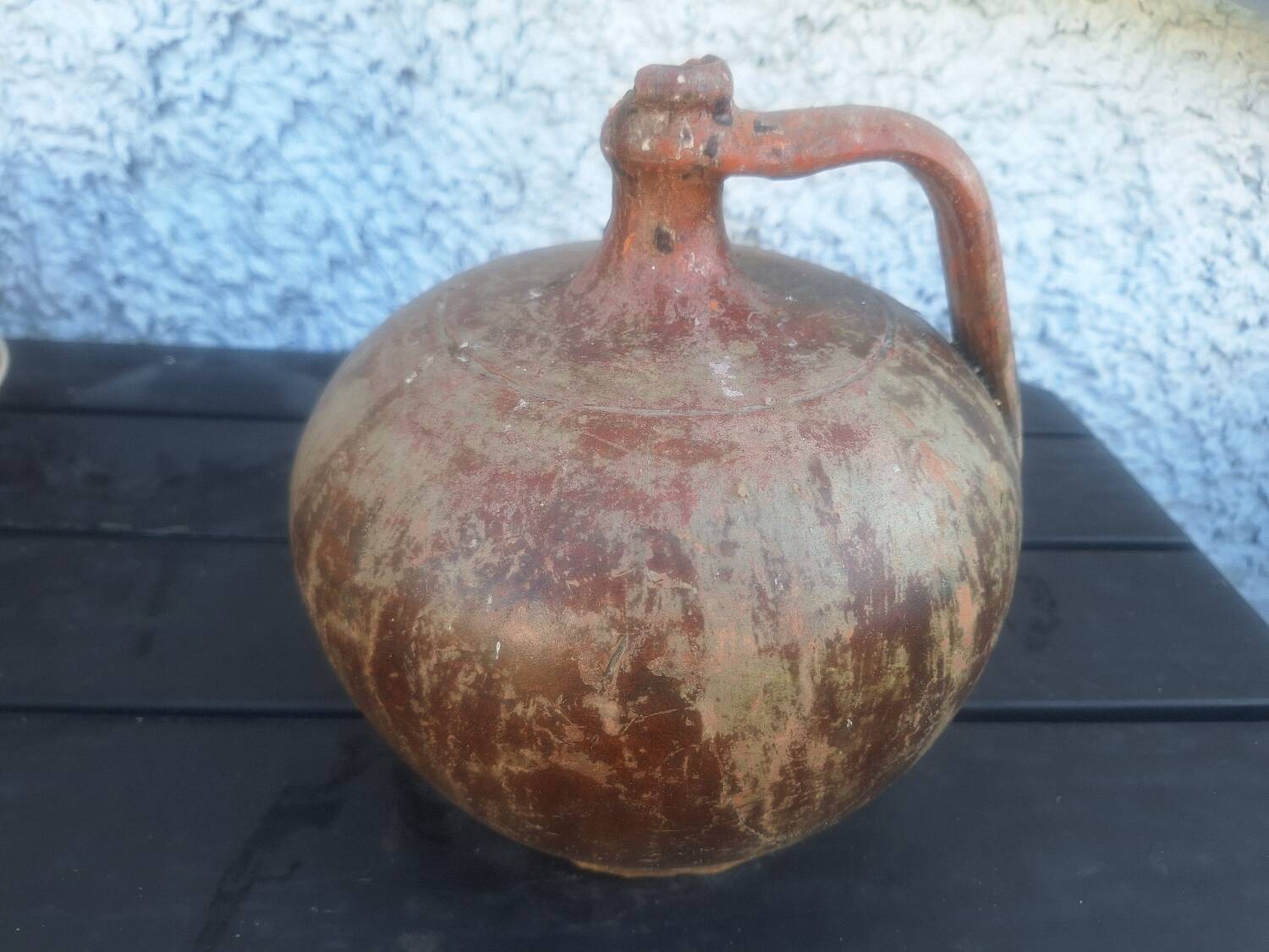 Old Large Terracotta Jug