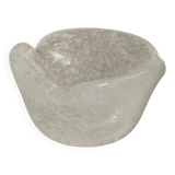 Free-form glass ashtray, 1970s