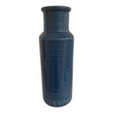 Large navy blue vase / king design "handmade"
