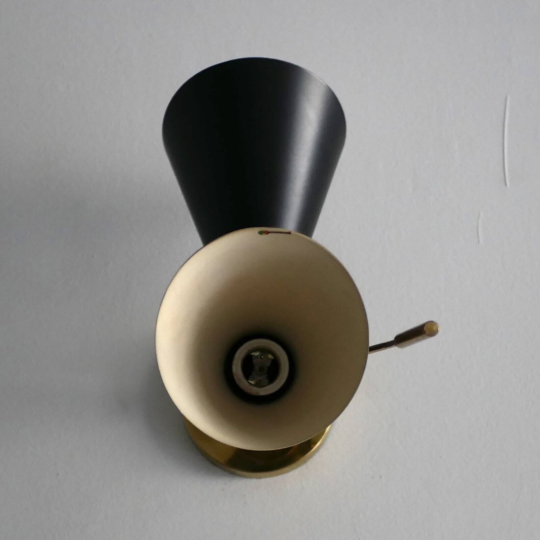 Italian wall sconce in brass from the 1950s – Model 131 by Gino Sarfatti Arteluce - Design