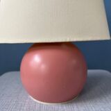 Eclectic pink desk lamp