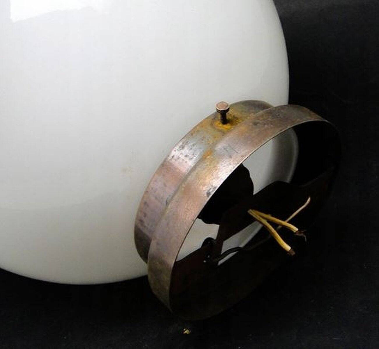 Art Deco pendant lamp, Poland, 1960s