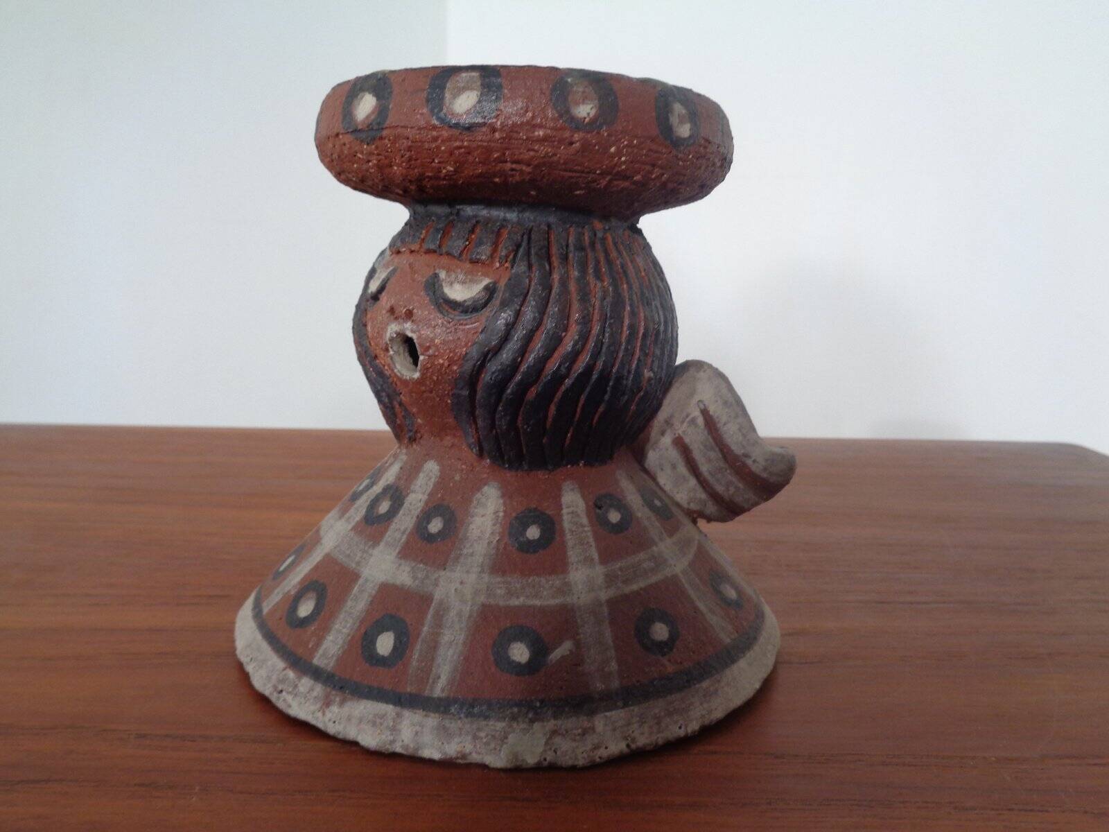 Mid-Century Ceramic Angel Candleholder by Gerhard Liebenthron, 1970s
