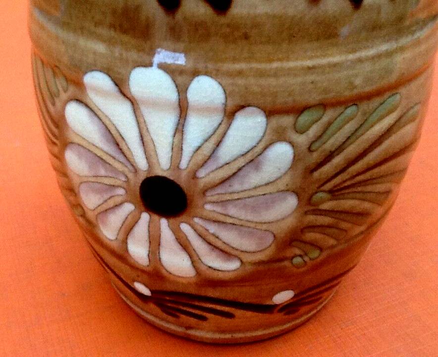 Old Pitcher / Jug Traditional Alsatian Ceramic Soufflenheim