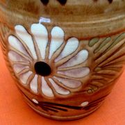 Pichet en céramique traditionnelle Alsacienne Soufflenheim