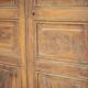 Porte de placard bois ancienne, double porte bois vintage, déco intérieur