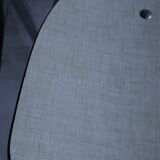 3 chairs in formica cream and khaki 50s