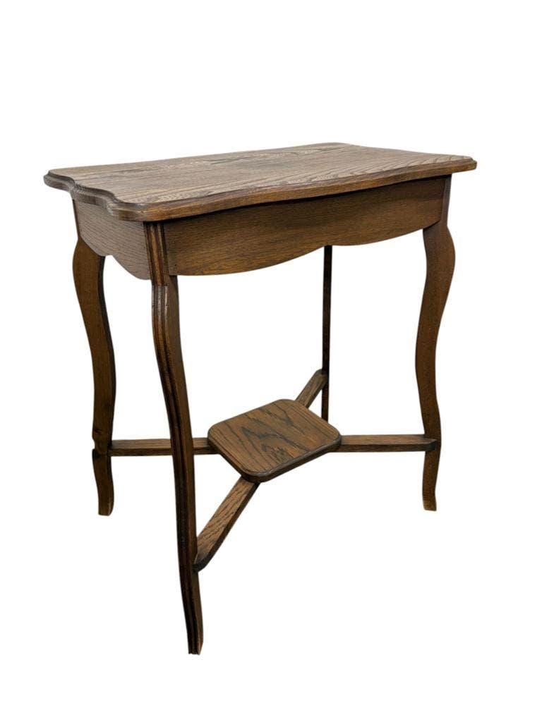 Table d'appoint classique vintage en bois / table de hall / console