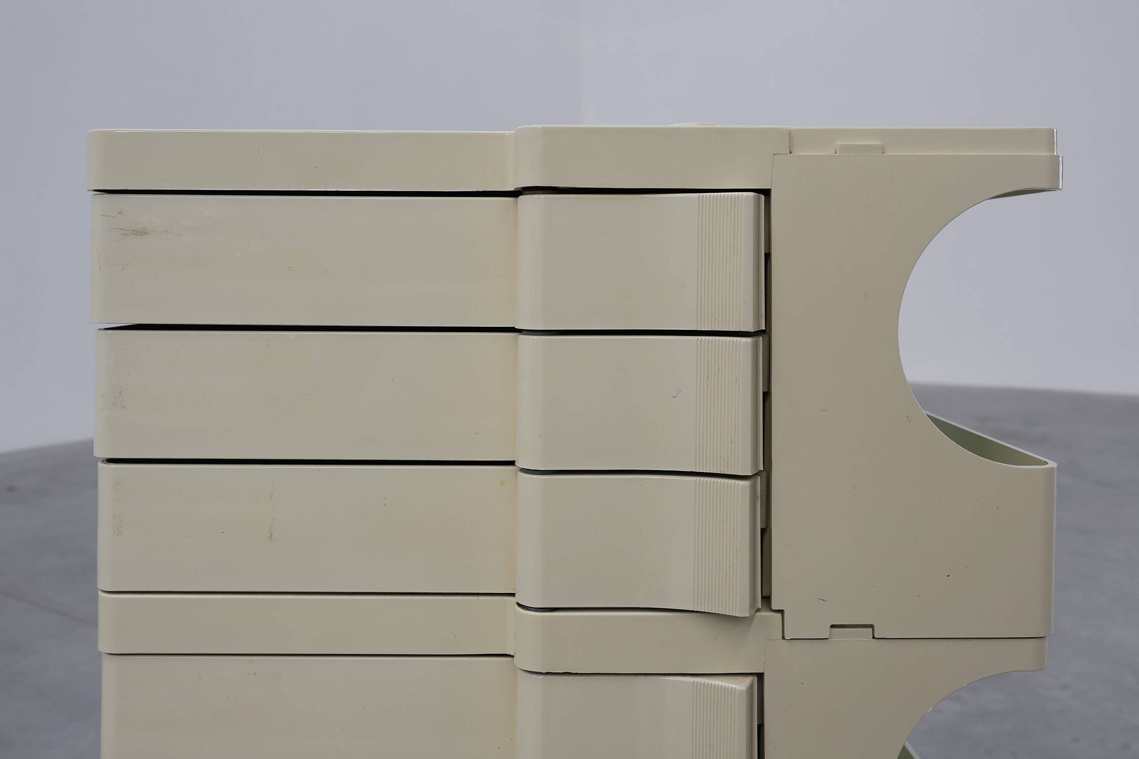 Iconic Modular Boby Trolley by Joe Colombo, Italy, 1970s