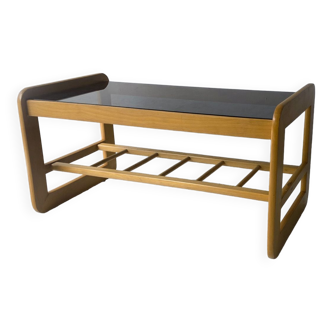 Table basse moderne danoise du milieu du siècle des années 1970