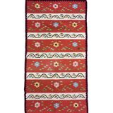 1950s Moldavian Kilim Runner Rug 96 x 200 cm