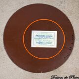 Mahogany pedestal table, Art Deco style – 1959