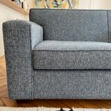 Fabric buckle sofa