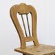 19th century antique painted primitive mountain chairs